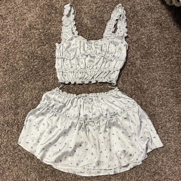 Zara satin effect set - Picture 2 of 4